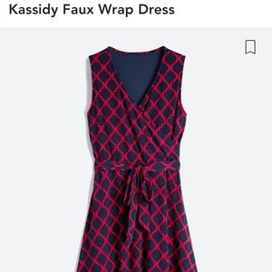 Kassidy Faux wrap dress